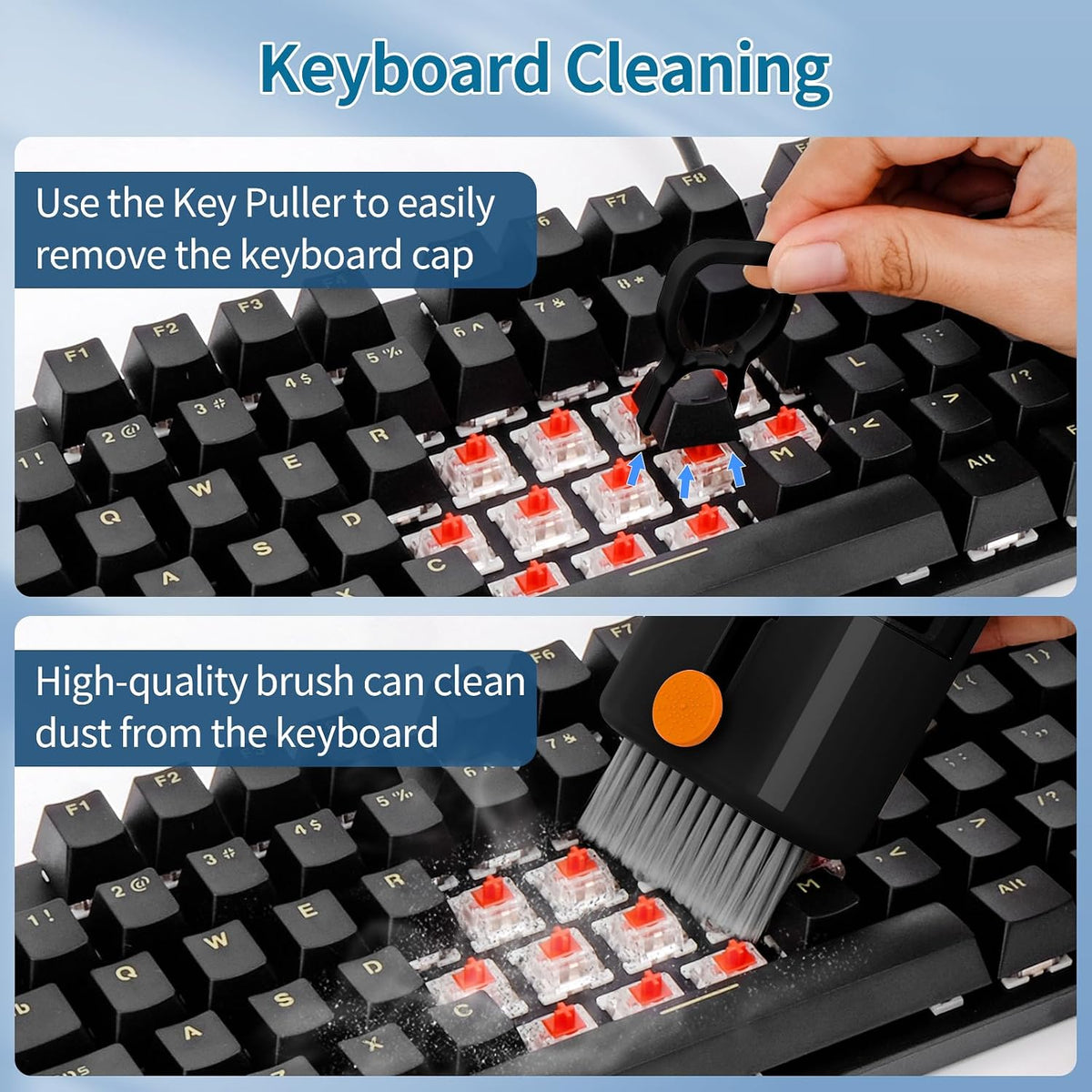 Ultimate Multi-Function Keyboard and Electronics Cleaning Kit for Laptops, Tablets, and More