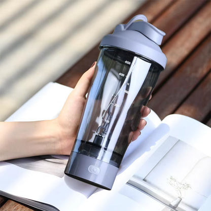 Revolutionize Your Fitness Routine with the USB Rechargeable Electric Mixing Cup - Perfect for Protein Shakes and More!