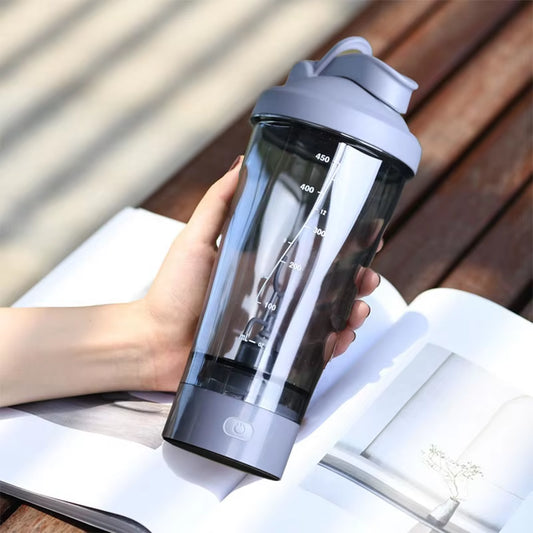 Revolutionize Your Fitness Routine with the USB Rechargeable Electric Mixing Cup - Perfect for Protein Shakes and More!