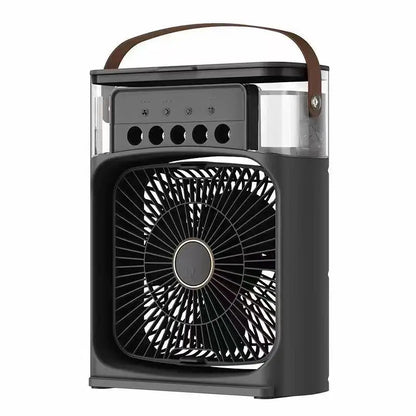  3-in-1 Portable Air Conditioner Fan with LED Night Light - Perfect for Home & Office